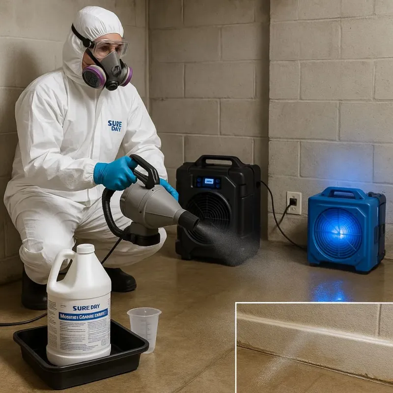 Sanitization and Odor Removal process in Redding, CA