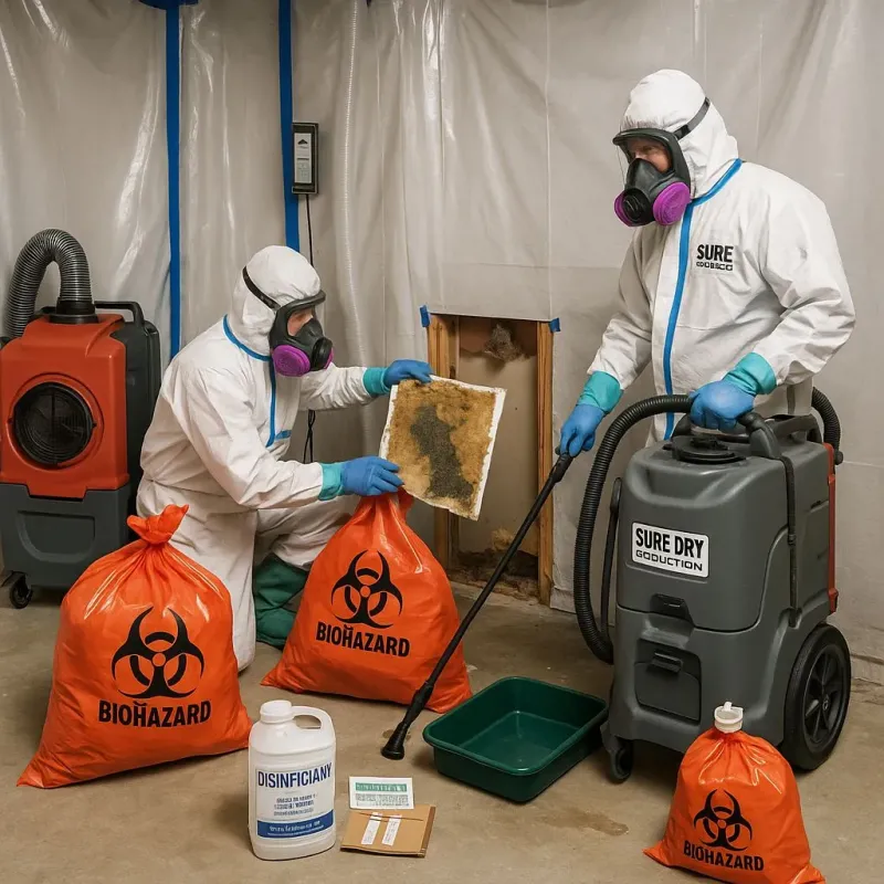 Contaminated Water Handling Protocols process in Redding, CA